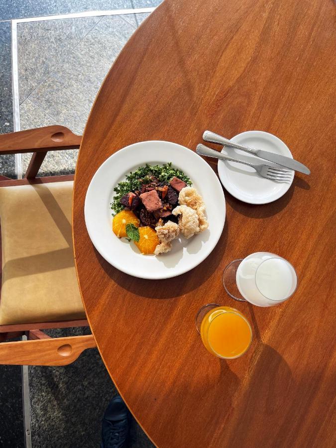 Hotel Senac Ilha Do Boi Vitória Eksteriør billede A typical breakfast