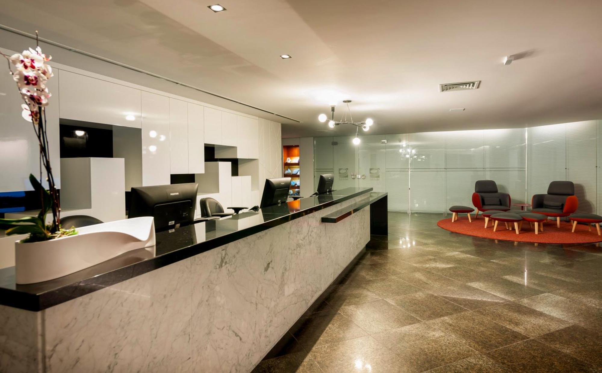Hotel Senac Ilha Do Boi Vitória Eksteriør billede Reception area